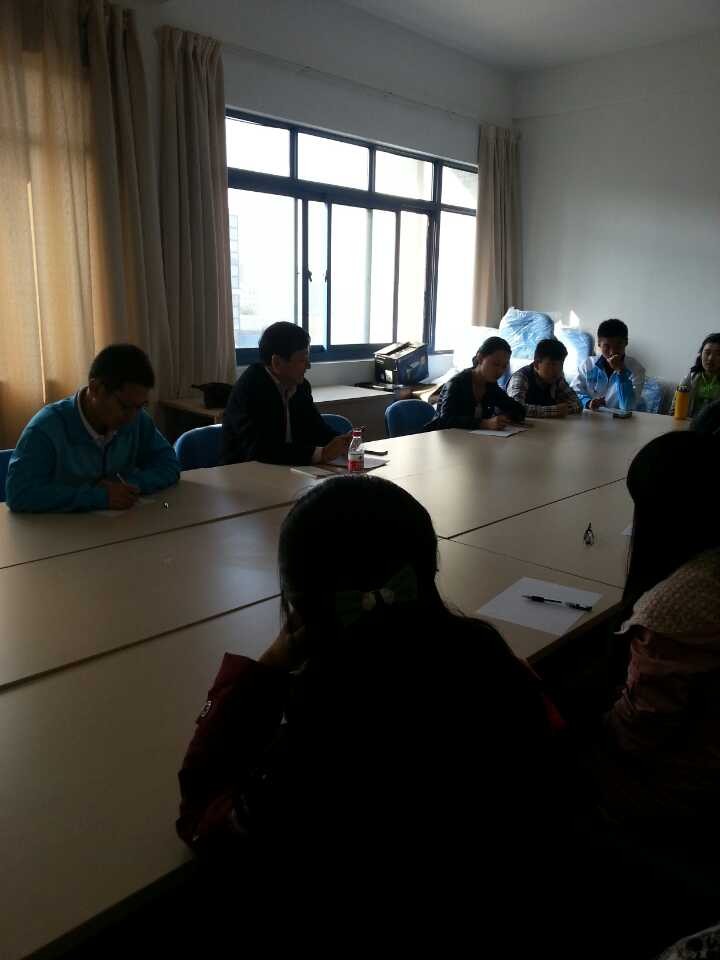 学生干部座谈会2