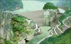 水布垭水电站模型图